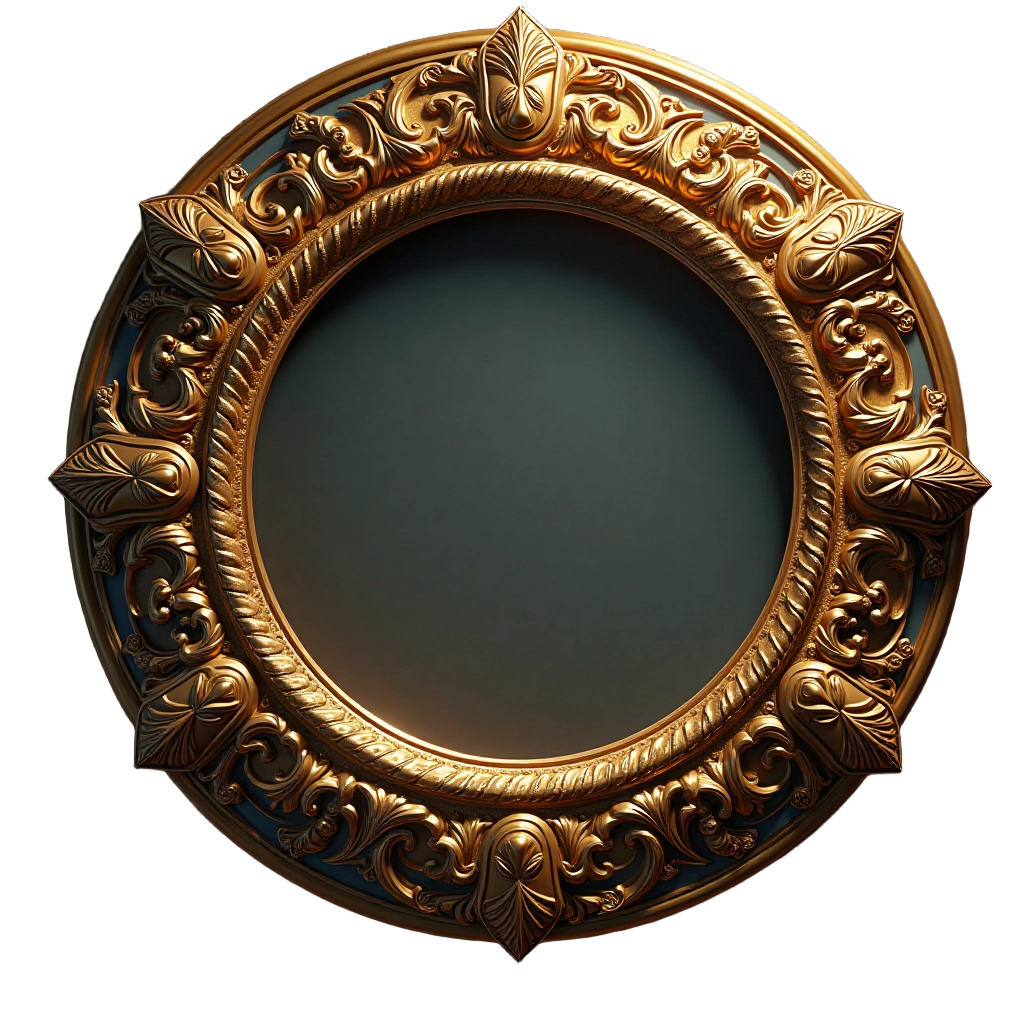 Ornate Gold Frame